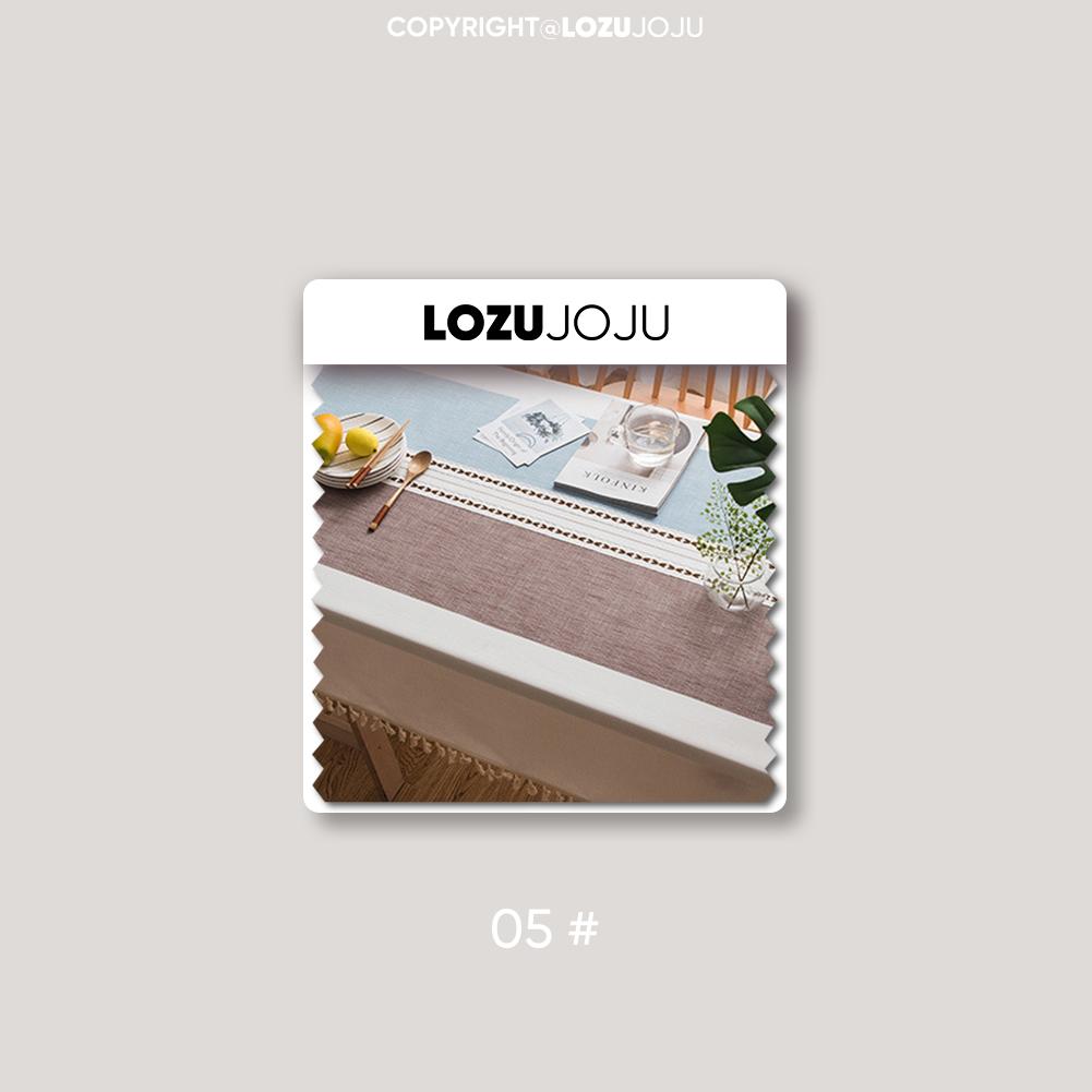 

1 шт. LOZUJOJU, простая и универсальная хлопково-льняная скатерть с кисточками для обеденного стола, журнального столика, стола для макияжа, домашний декор 90cm x 90cm