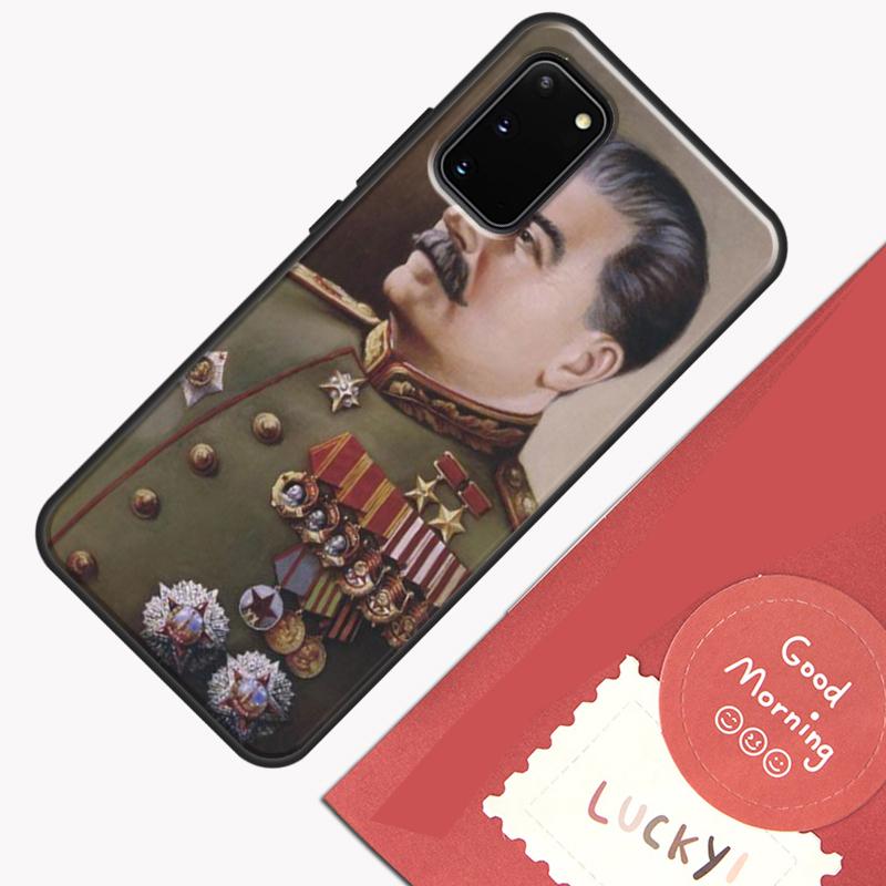 Stalin Soviet Union Phone Case For Samsung Galaxy S23 S26 Ultra S20 S21 S22 S24 S25 Plus S10 S25 FE Cover Shell