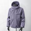 Wide Casual Jacket Men's Jacket Men's Removable Hood Waterproof Mountaineering Clothing Casual Jacket