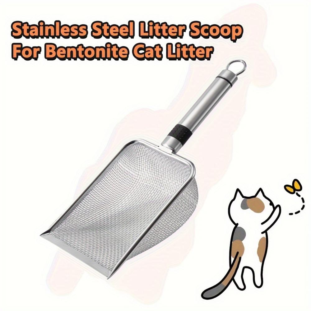 Pet Cleaning Tools Stainless Steel Feces Shovel Net Cat Litter Shovel Reptiles Sand Shovel