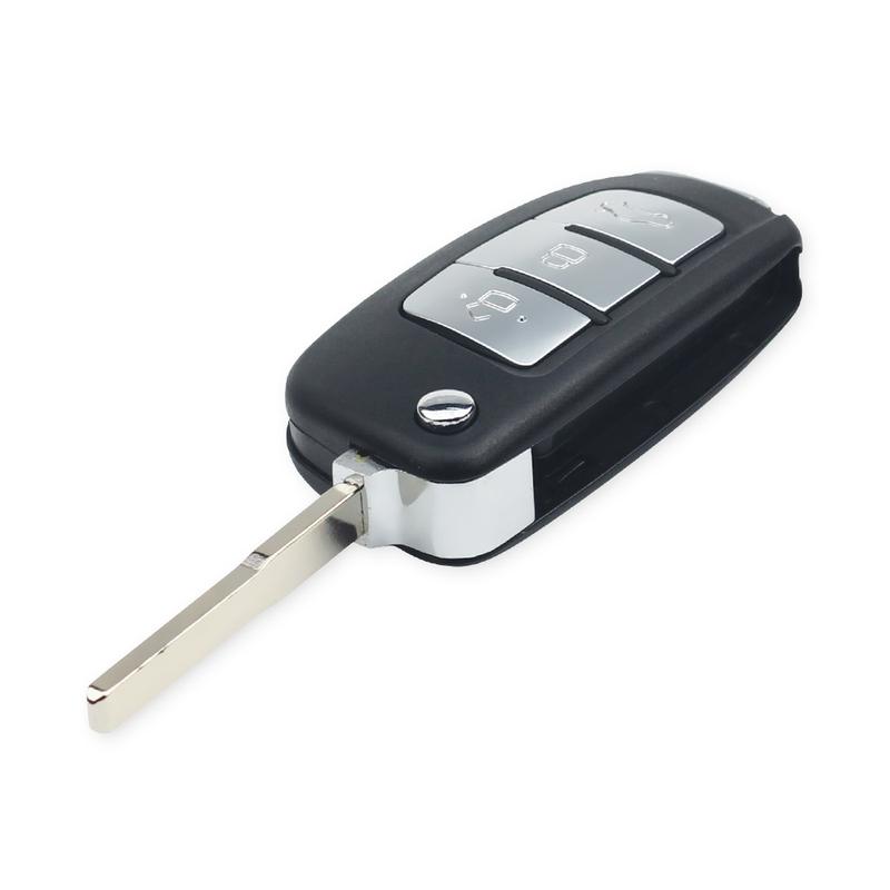 KEYYOU 433MHz 3 Button Flip Key Keyless Entry ID460 ID63 Chip Car Remote Key Fob For Ford Focus Mondeo C Max S Max Galaxy Fiesta