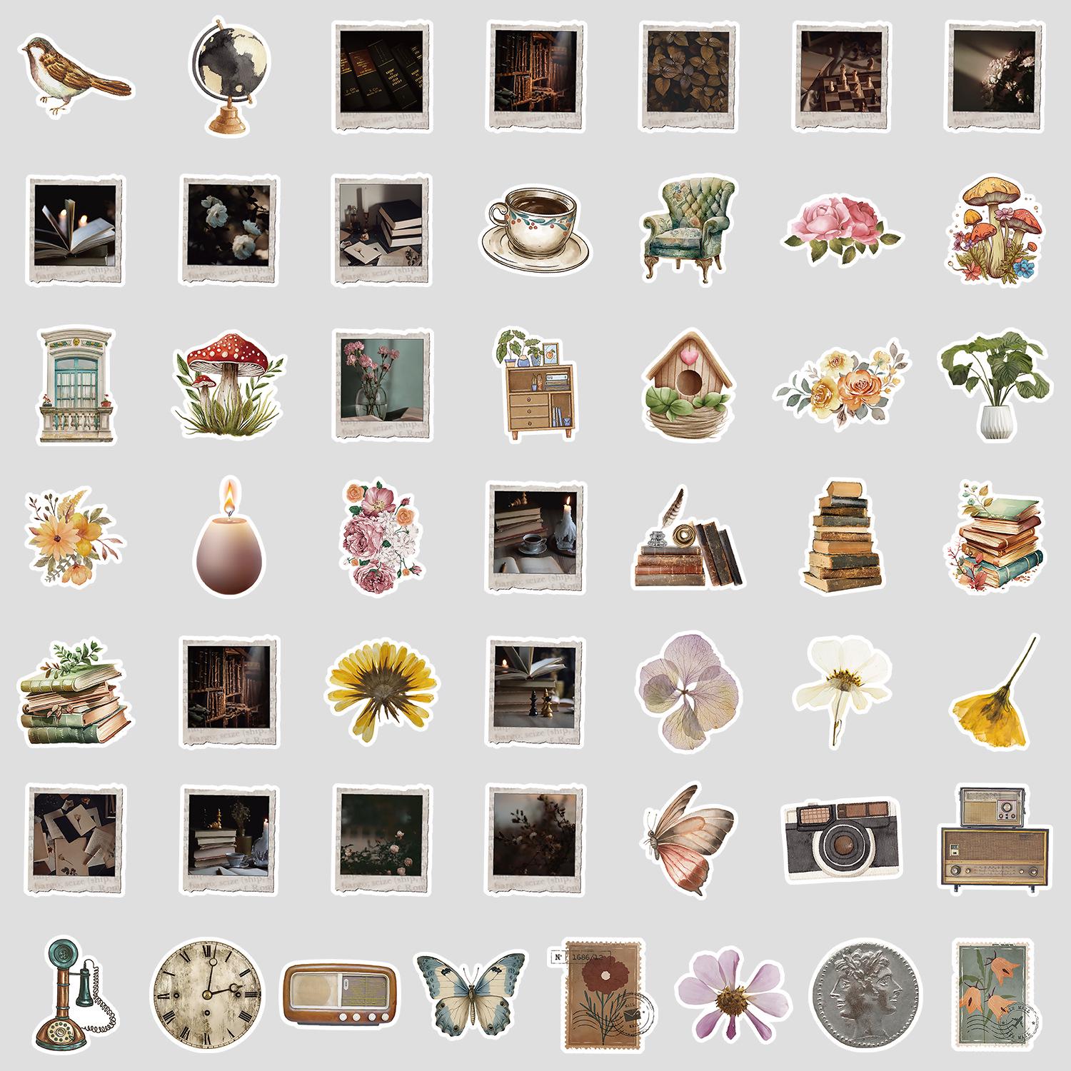 50 Waterproof Graffiti Stickers Set: Creative, Decorative for Phone & Luggage