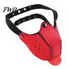 Puppy Mask for Women Neoprene Tongue Mask, Adjustable Muzzle Mouth Gag Couples, Elastic Breathable Hood Dog Role Play, BDSM Sex Toy Men Play Equipment