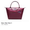 LONGCHAMP Le Pliage Fabric Dumpling Bag Handbag Small Women's Fuchsia 1621619P22