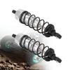RC Front Shock Damper Fit for WLtoys K949 1 10 Remote Control Off Road Car Upgrade Parts(Silver K949 010S )