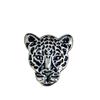 @ Lion Face Shaped With Stone Brooch Pin White Color For Men Zr942-60%Off