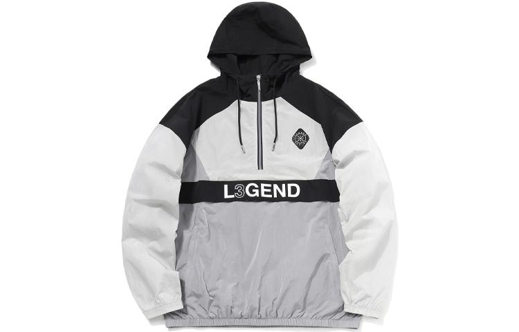 Li Ning Wade Collection Jackets Men s Gray Hooded Moderate Other AFDR033-1 XL
