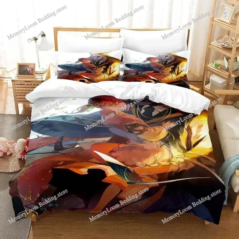Home Textile Cartoons Fun Mahou Tsukai no Yome Duvet Cover Pillow Case Boy Girl Bedding Set King/Queen/Twin Size Soft Polyester
