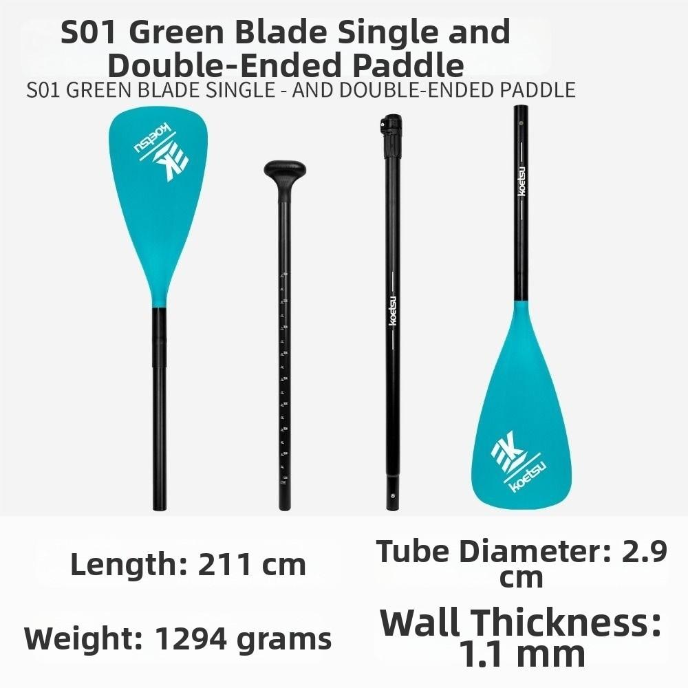 Adjustable Surfing Paddle Aluminum Alloy Water Sports Boat Paddle  for SUP Board and Kayak