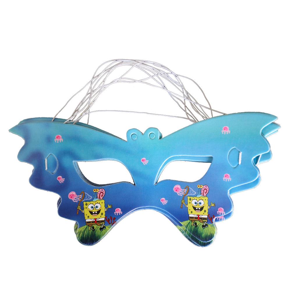 SpongeBob Birthday Party Disposable Tableware Set: Plates, Cups, Napkins, Cartoon Decorations for Girls