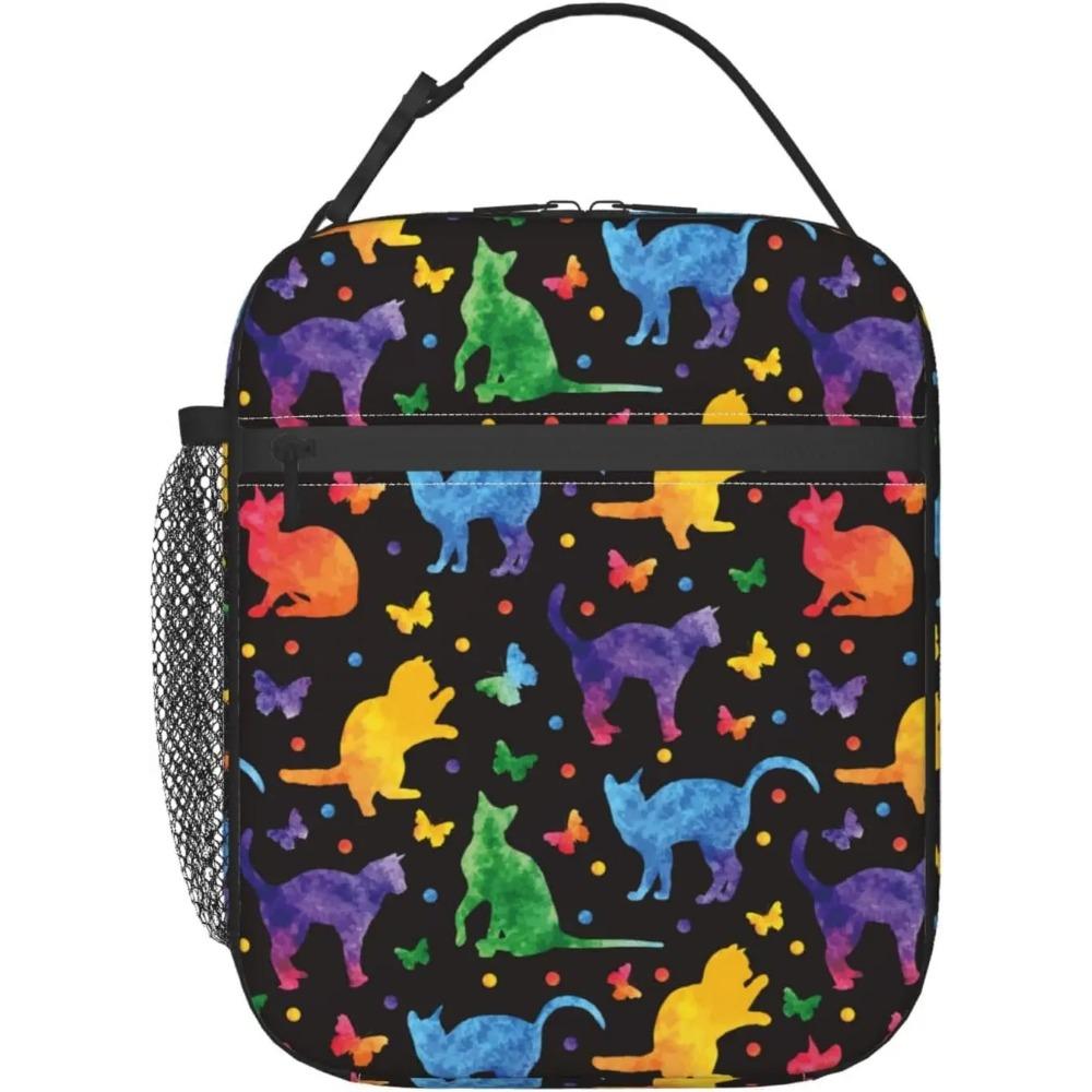 Animal Lunch Bag Insulated Reusable Lunch Box Lunch Tote Lunchbox Portable Bento Bags For Men Women Office Work Travel Picnic