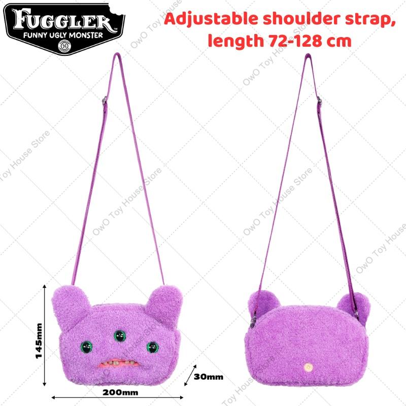 Ugly Teeth Monster Plush Toys Shoulder Bags Fugglers Wide Eyed Weirdo Sir Belch Peluche Dolls Crossbody Bags