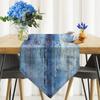 Reusable Linen Table Runner Vintage Table Cloth Home Decoration Table Cover  Table Decor