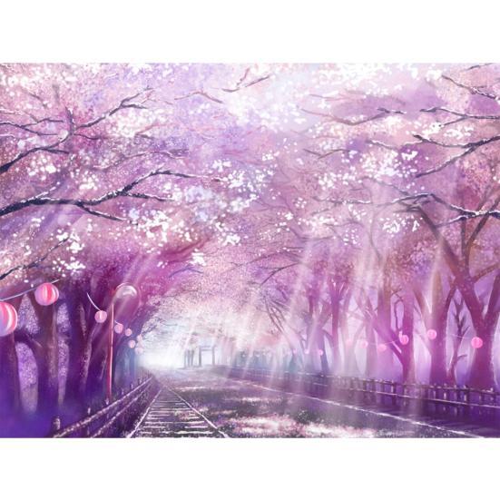 Model de peisaj de copac fantezie 5D Diy Pictură cu diamant Broderie cu diamante 3D Decorarea casei Cadou rafinat