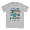 Perry il Platypus Cartone Animato Anatra Unisex T-shirt Novità Manica Corta Girocollo T-shirt Puro Cotone Stampa Top