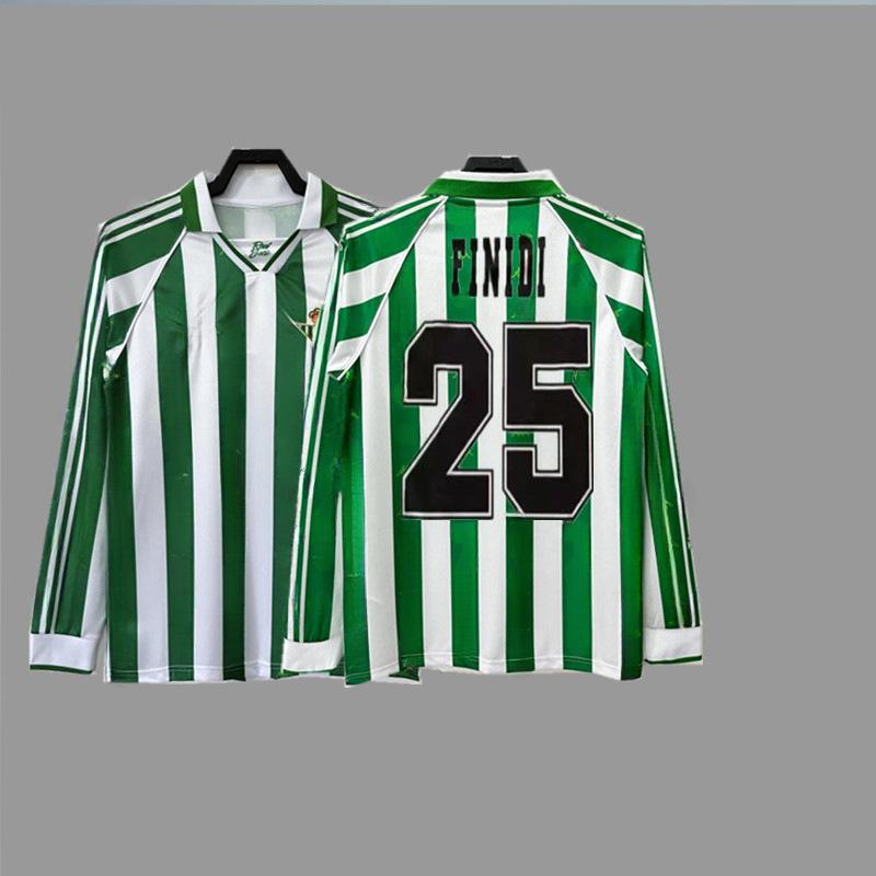 Retro jersey football jersey classic nostalgic replica Betis Rodriguez long Retro jersey