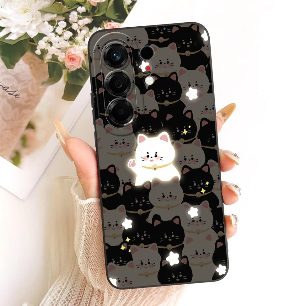 Schutzhülle für Tecno Camon 50 4G, luxuriös, modisch, niedlich, mit lustigem Cartoon-Motiv, Silikon, passend für Tecno Camon50 4G CN5