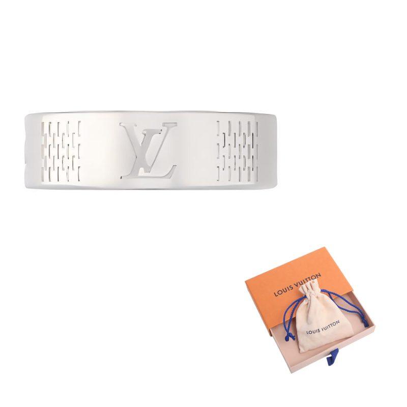 Louis Vuitton Damier Staples Thin Ring M1368M