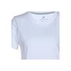 Nike Casual Sports Round Neck Short Sleeve T-Shirt Women Tops White CD2605100