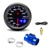 52mm Car Water Temperature Gauge 40~140 ℃ 7 Colors Backlight With Water Temp Sensor Water Temp Joint Pipe Sensor Adapter 1/8 NPT