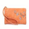 Billetera Corta Estampada Simple Monedero Casual con Pulsera Bolso de Mano Combinable Moderno Unisex para Uso Diario