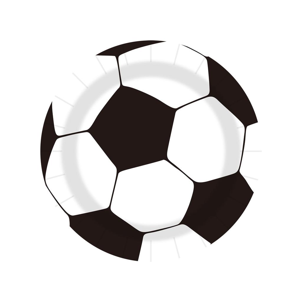 Soccer-Themed World Cup Party Decorations: Disposable Paper Plates, Cups, Napkins, and Tableware Sets