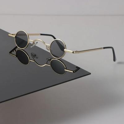 Fashion Sunglasses Women Men Round Mirror Clear Retro Eyewear Sexy Designer Brand Black Sun Glasses For Female Male