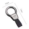 For Cadillac ATS BLS CT4 CT5 CTS ESCALADE SLS SRX XT5 XT6 XTS Luxury Car Logo Keychain Holder Leather Alloy Key Rings Pendant