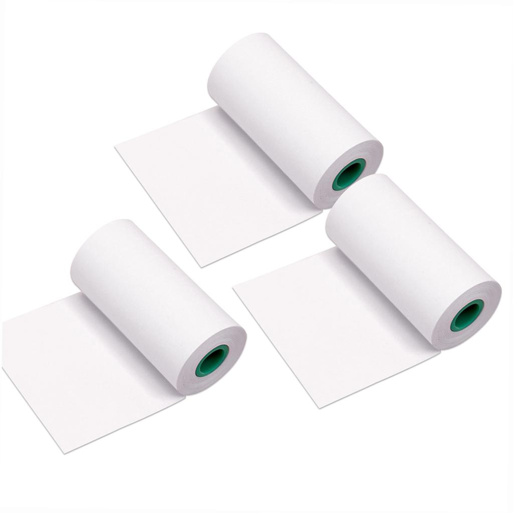 PeriPage - Rotolo di Carta Termica per Note a Lunga Conservazione 2 Anni 56*30mm Celsius 2.2*1.2in Senza BPA - Carattere Nero Senza Etichette Adesive per PeriPage A6Cels