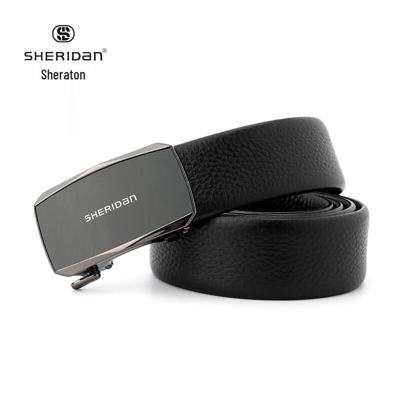 Мужской кожаный ремень Sheraton 110cm