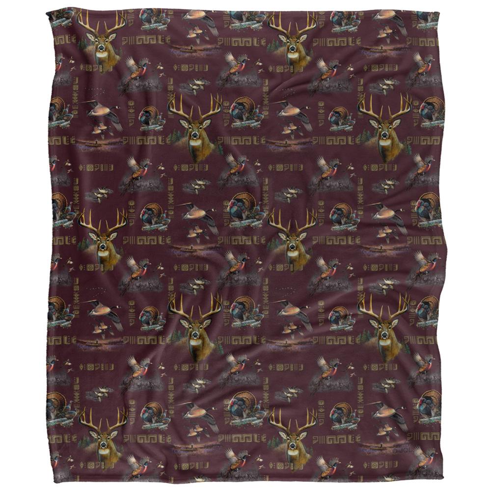 JQ Licensing Silky Animals Supersoft Blanket