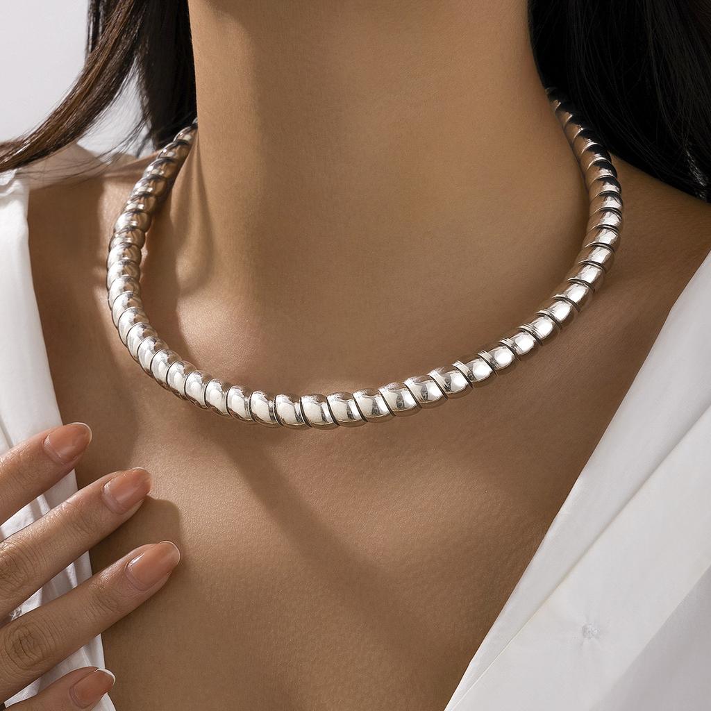 Fashion Punk Style Metal Irregular Bracelet Bracelet Personality Geometric Open Bracelet Female