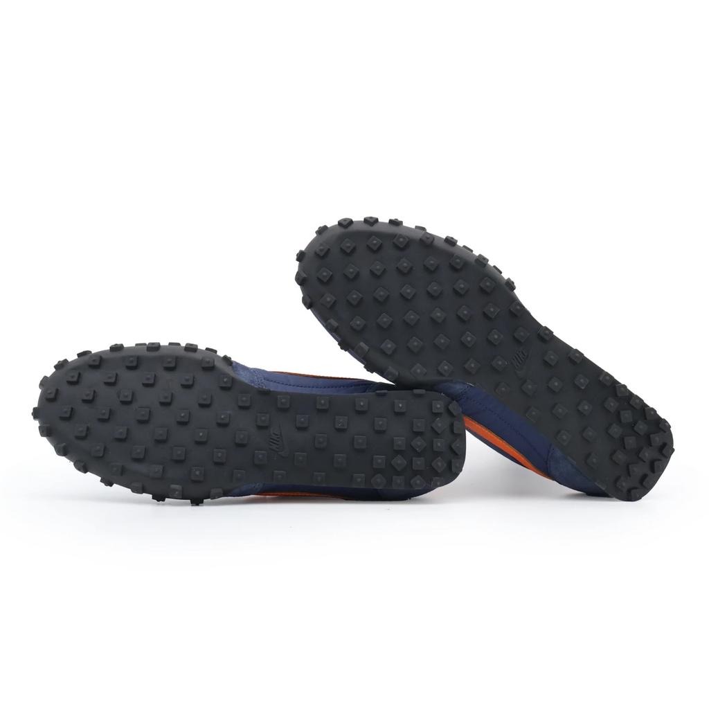IM8658-400 Nike Waffle Racer Midnight Navy Safety Orange Sail (Men's)
