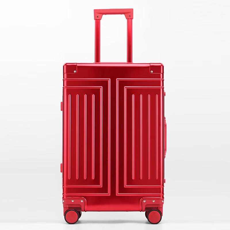 SWEGEAR+ Aluminum-Magnesium Alloy Hardside Luggage 20-inch