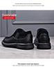 Men's Genuine Cowhide Leather Casual Shoes - 2025 Autumn/Winter Korean Style, Breathable & Versatile Retro Workwear Footwear