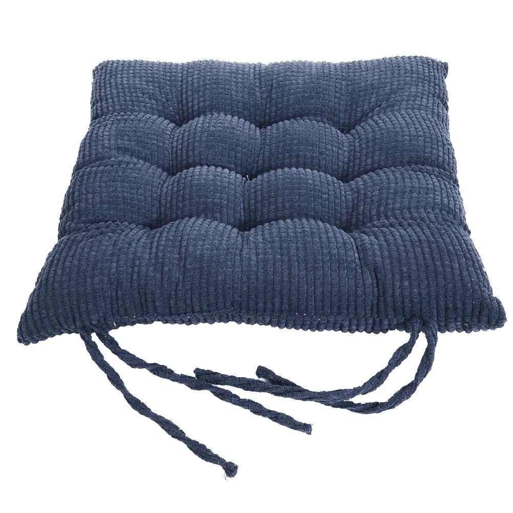 DYS Home Decor 40x40cm Pure Color Square Silná podložka na sezení Polštář Vázanka na židli