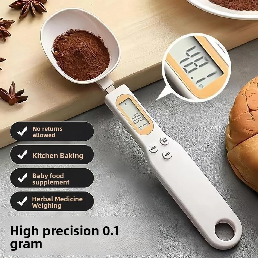 Kitchen Digital Weighing Spoon With High Precision For Baby Food And Tea Measurement