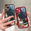 Měkký silikonový čtvercový žebříkový vzor tisku Pouzdro telefonu Plný kryt fotoaparátu Ochranné pryžové pouzdro odolné proti nárazům pro iPhone Infinix Tecno OnePlus