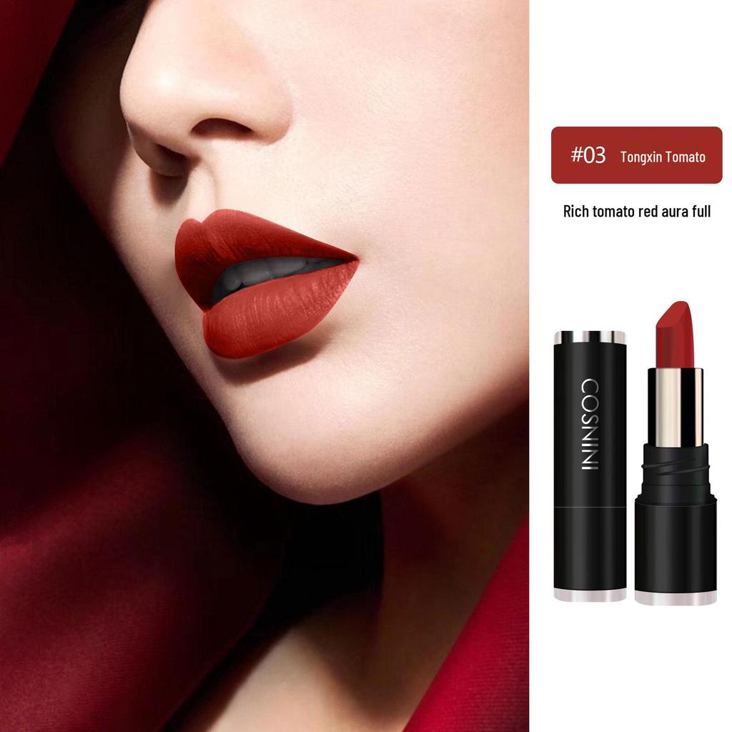 COSNINI Waterproof Long-Lasting Non-Fade Lipstick - Non-Stick, No Transfer, Internet Celebrity Favorite