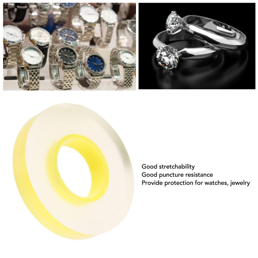 2Pcs PVC Jewelry Protective Film 12mm Width Protective Watch Film Hardware Protection