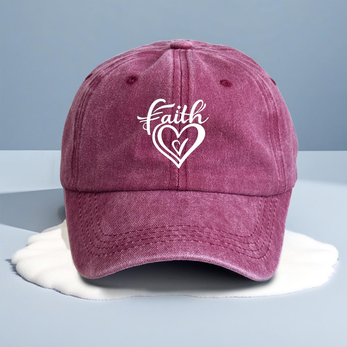 

Washed cotton letter love hot stamping soft top baseball cap men s and women s casual cap Adjustable чорний колір сірий