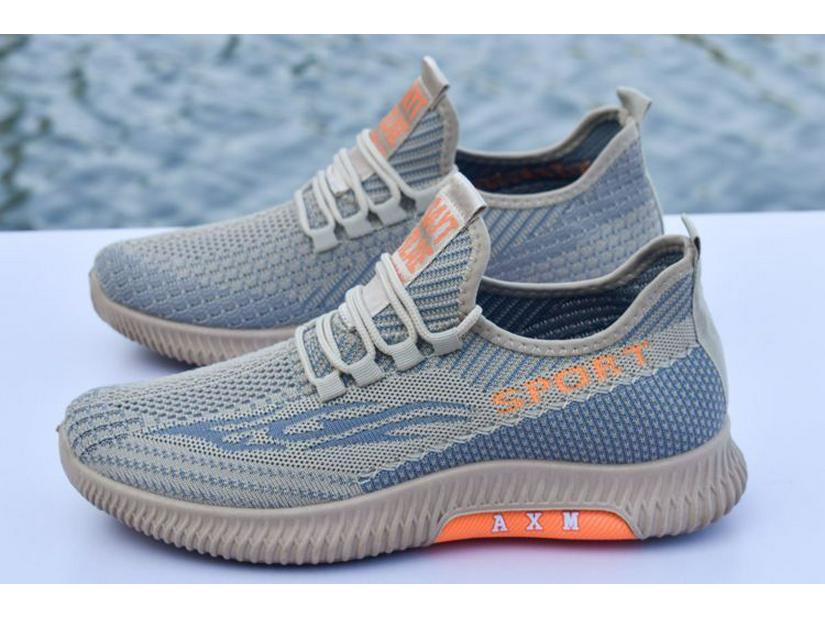 Jarní prodyšné pánské síťované vycházkové boty Old Beijing pro střední a starší věk