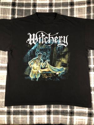 Vtg Witchery Band Dead Hot and Ready Cotton Black Full Size Unisex Shirt FV02 Unisex T-Shirt