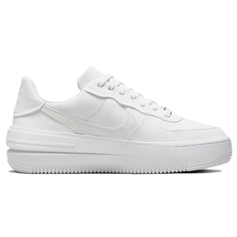 Nike Air Force 1 PLT.AF.ORM 'Triple White' Women's Sneakers DJ9946-100