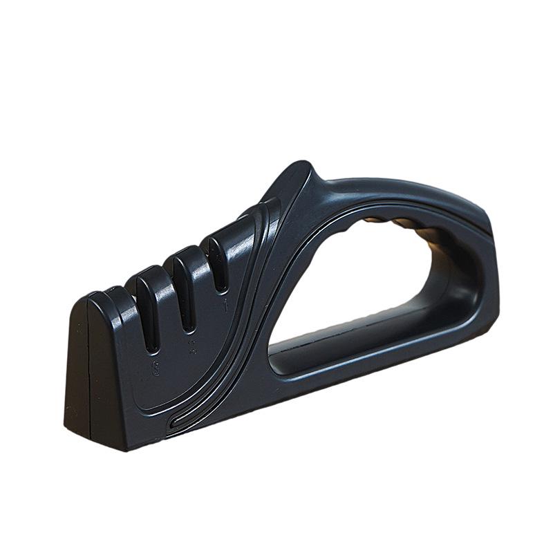 

Многофункциональная четырехступенчатая алмазная точилка для ножей - Бытовой кухонный точильный камень