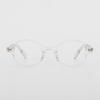 SBKA Hush-C02 Round Horn-rimmed Glasses
