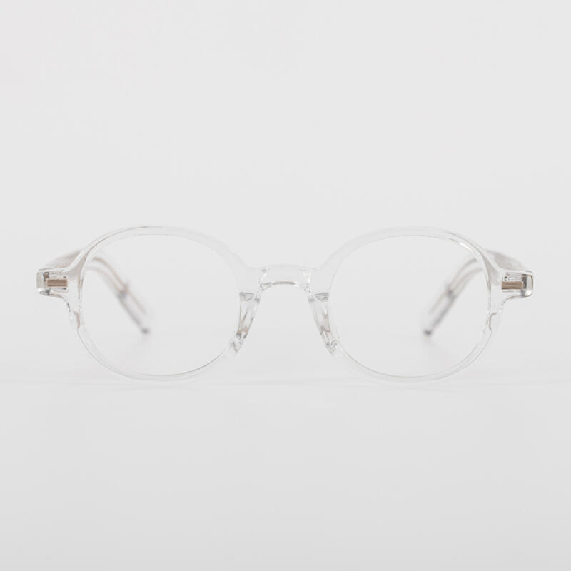 SBKA Hush-C02 round horn-rimmed glasses