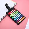 2026 new creative three-dimensional letter double-sided soft rubber pvc luggage tag, wear-resistant and anti-lost boarding pass