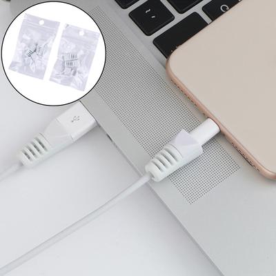 4Pcs Protector Saver Cover For Phones Usb Charger Cable Cord Wire