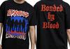 T-shirt Exodus Band Bonded By Blood Coton Noir Toutes Tailles TU506